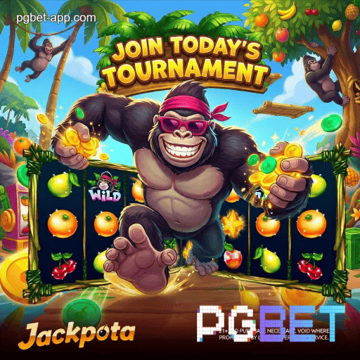Lobby do aplicativo PGBET com a área de bônus